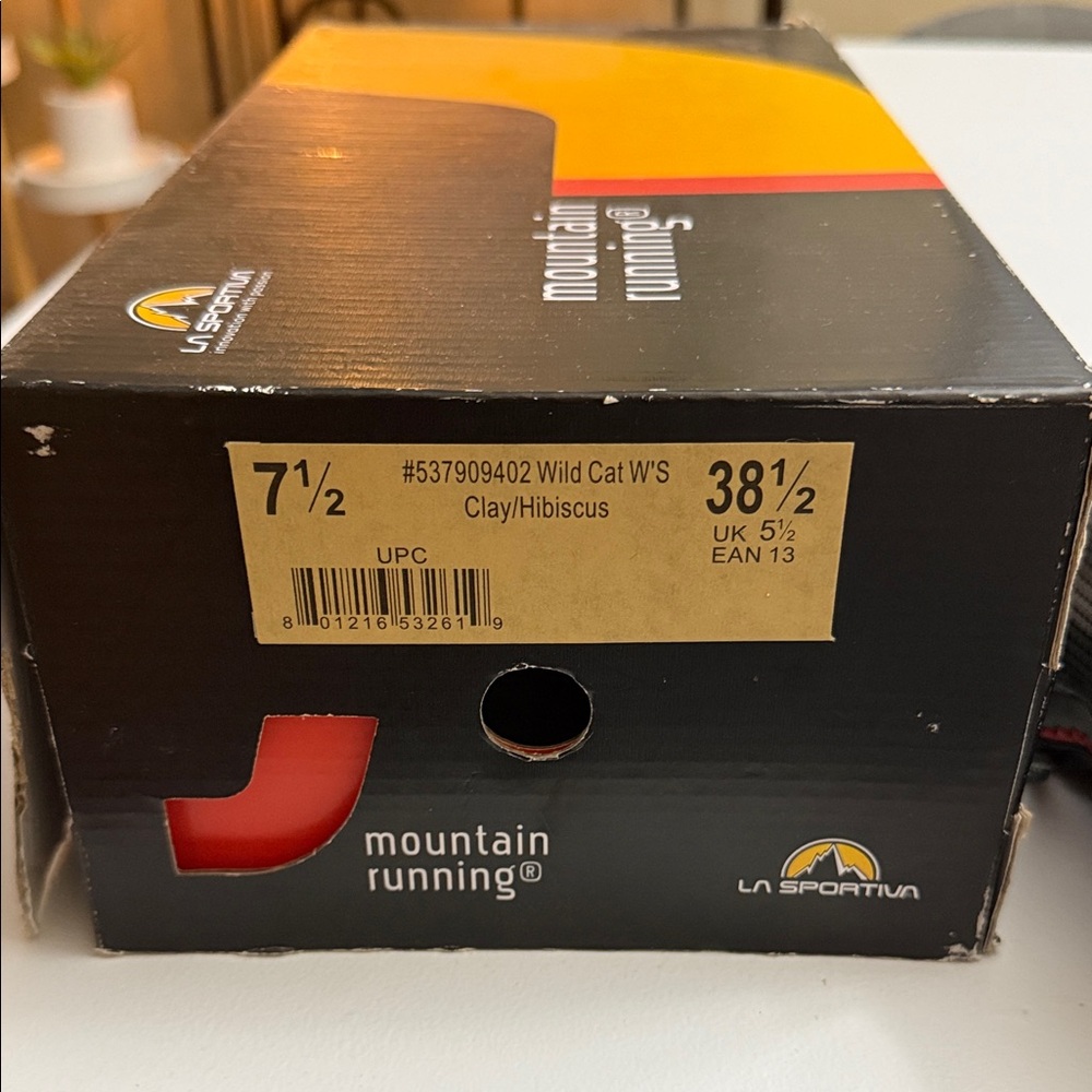 La Sportiva Men's Black and Red Athletic Shoes - Picture 4 of 5